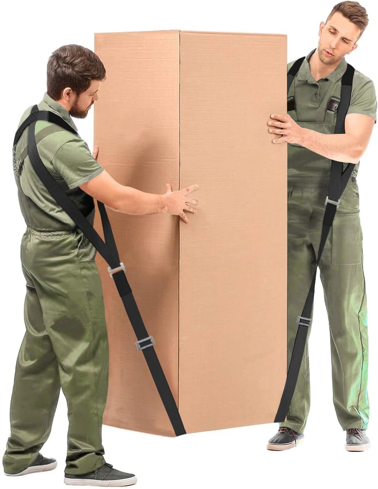 Moving Straps, 2-Person Lifting and Moving System, Appliance Or Furniture Mov...