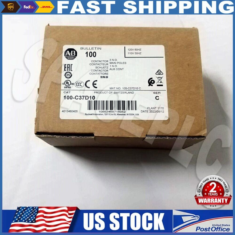 NEW Allen-Bradley 100-C37D10 100C37D10 Contactor AB US