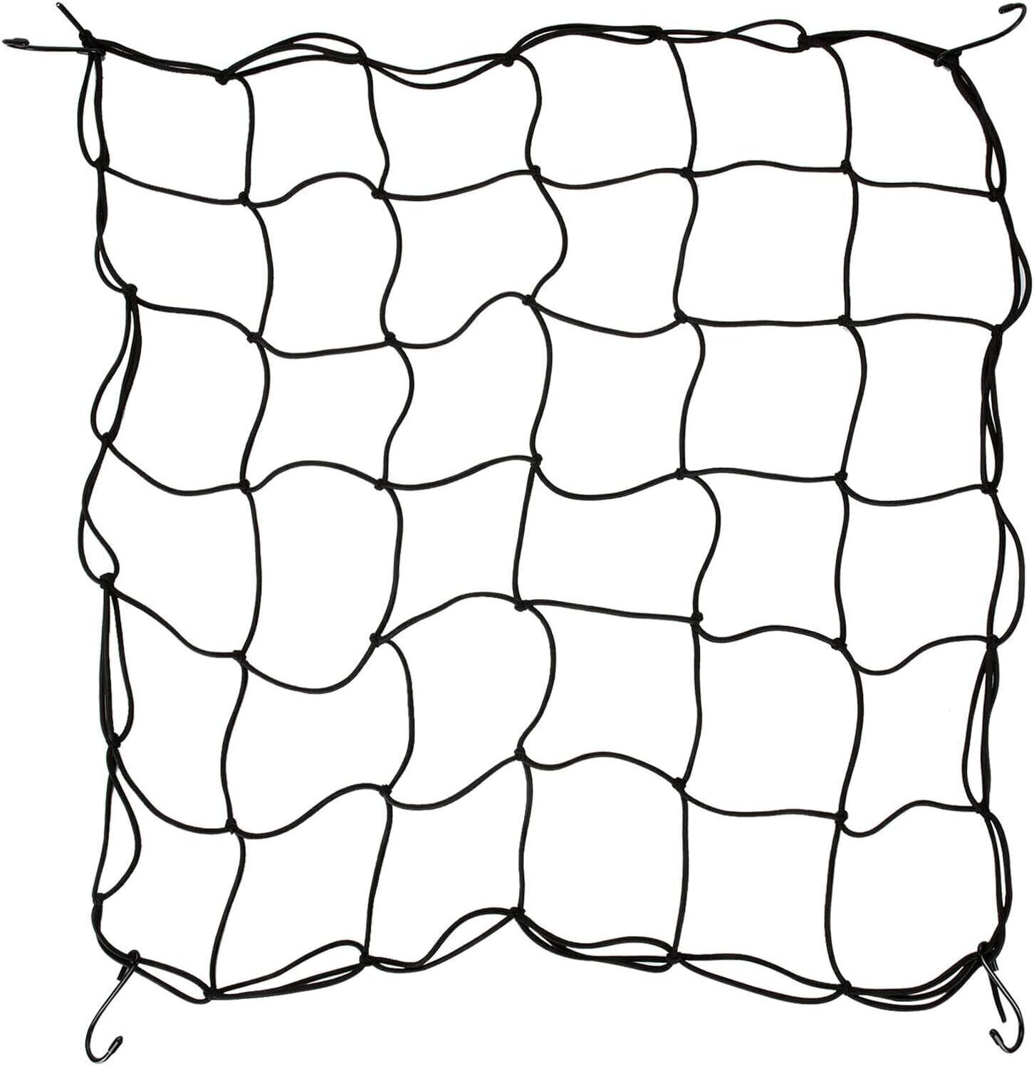 Flexible Elastic Scrog Trellis Net Plant Support Netting w/ Hooks for Grow Tent