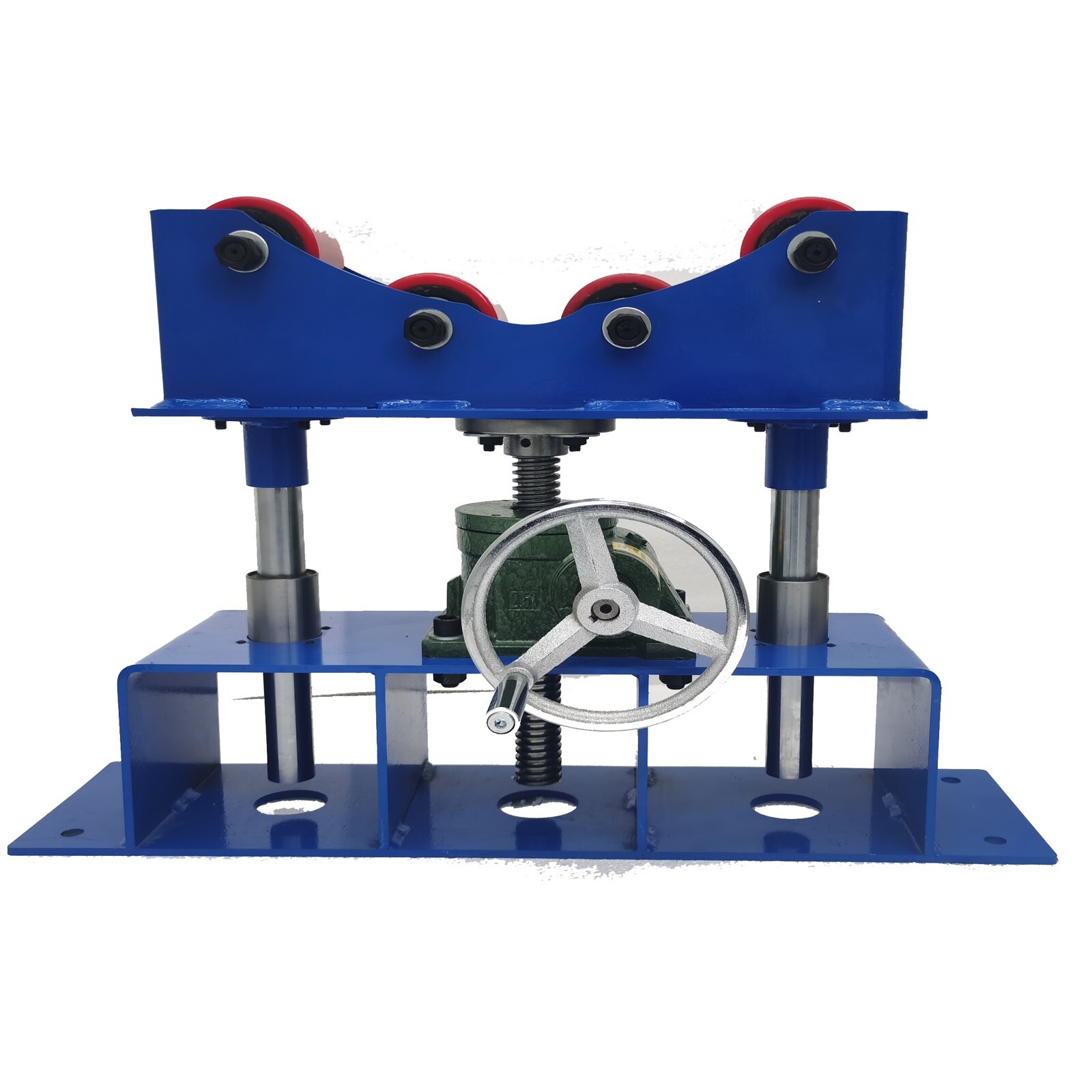 Welding Roller Bracket Manual Rolling Support Frame for Weld 1100LBSTravel 150mm