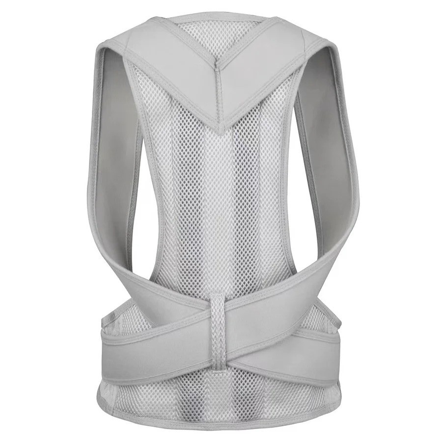 Adjustable Posture Corrector Low Back Support Shoulder Brace Belt for Men Women