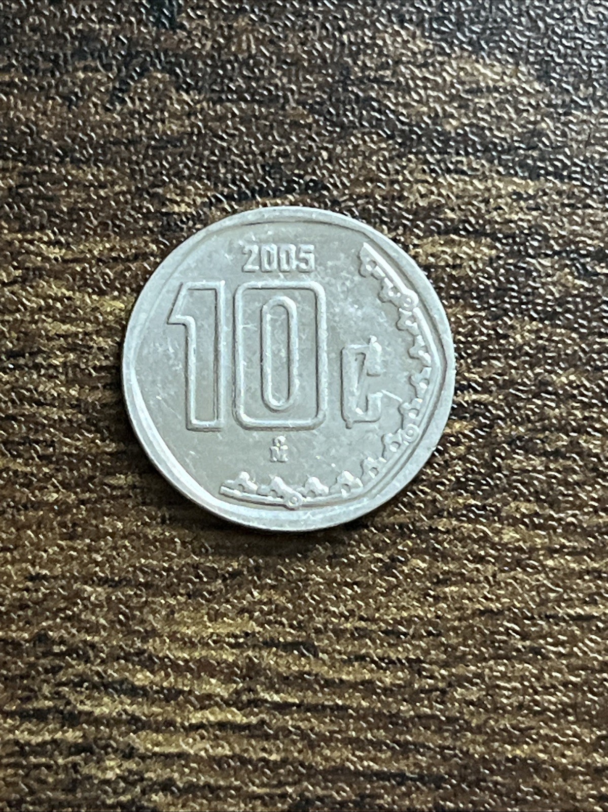2005 Mexico 10 Ten Diez Centavos XF Extremely Fine Actual Coin TC6134*