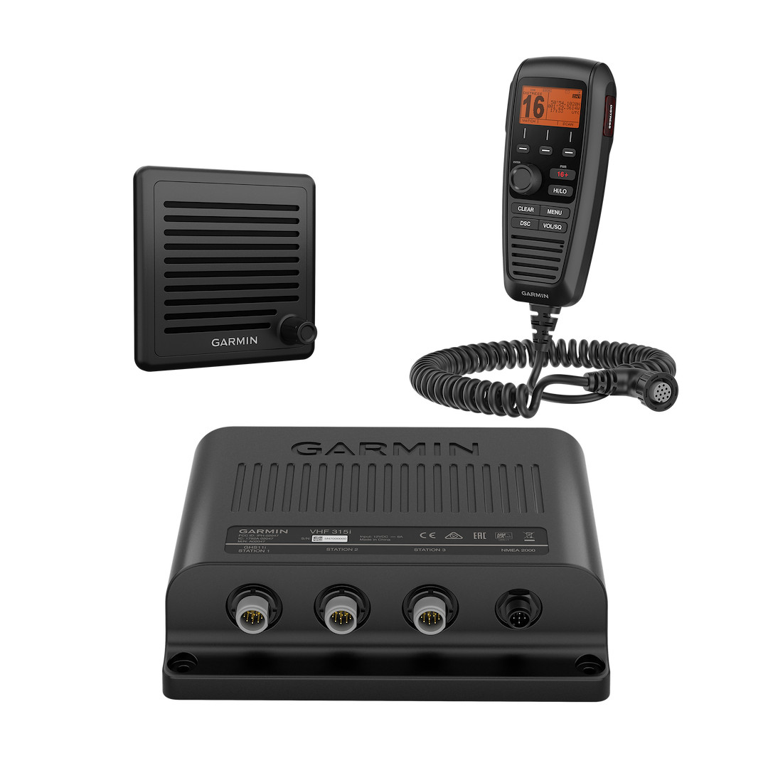VHF 315  MODULAR  W/HAILER & GPS  I GARMIN ELEC. 010-02047-01  Expedited Shippin
