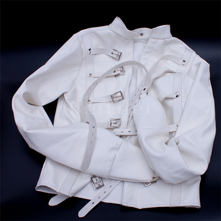 Bondage Clothes Armbinder Straitjacket Body Harness Adjustable Restraint Costume