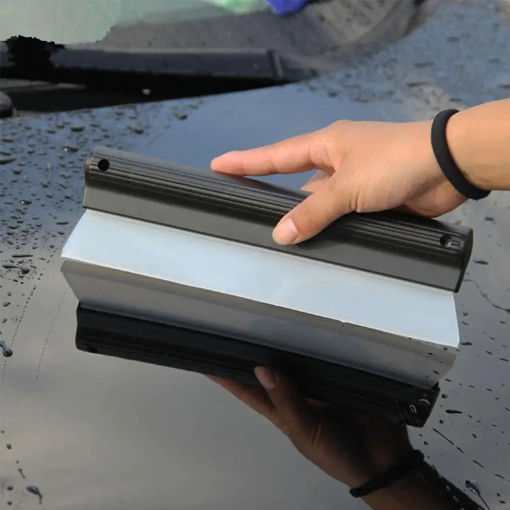 Soft Silicone Car Water Wiper Squeegee Window Cleaning Scraper