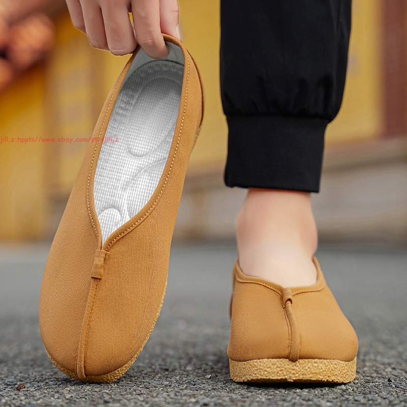 New Wudang Taoist Tai Chi Buddhist Monk Shoes Kung fu Wushu Meditation Sneakers
