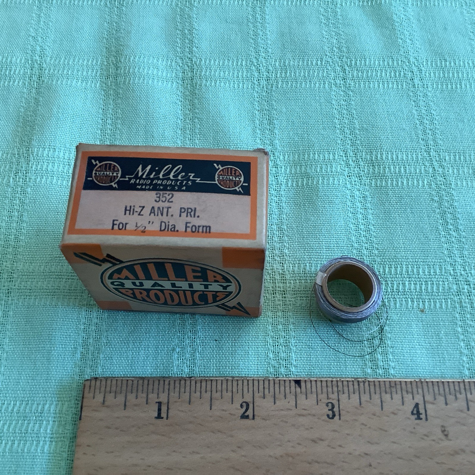 Miller 352 Hi-Z Broadcast Band Antenna Primary Replacement Coil For 1/2” Form