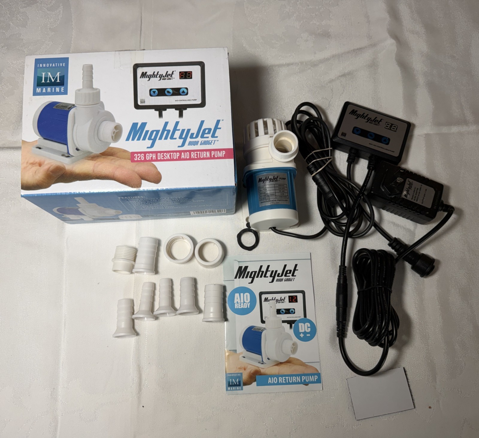 Innovative Marine MightyJet DC Return Pump 326 GPH Model No. 850103