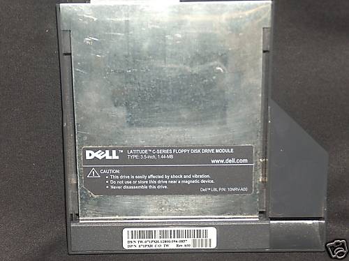 Dell 10NRV-A00 Latitude C-Series Floppy Disk Drive 1.44MB 3.5"