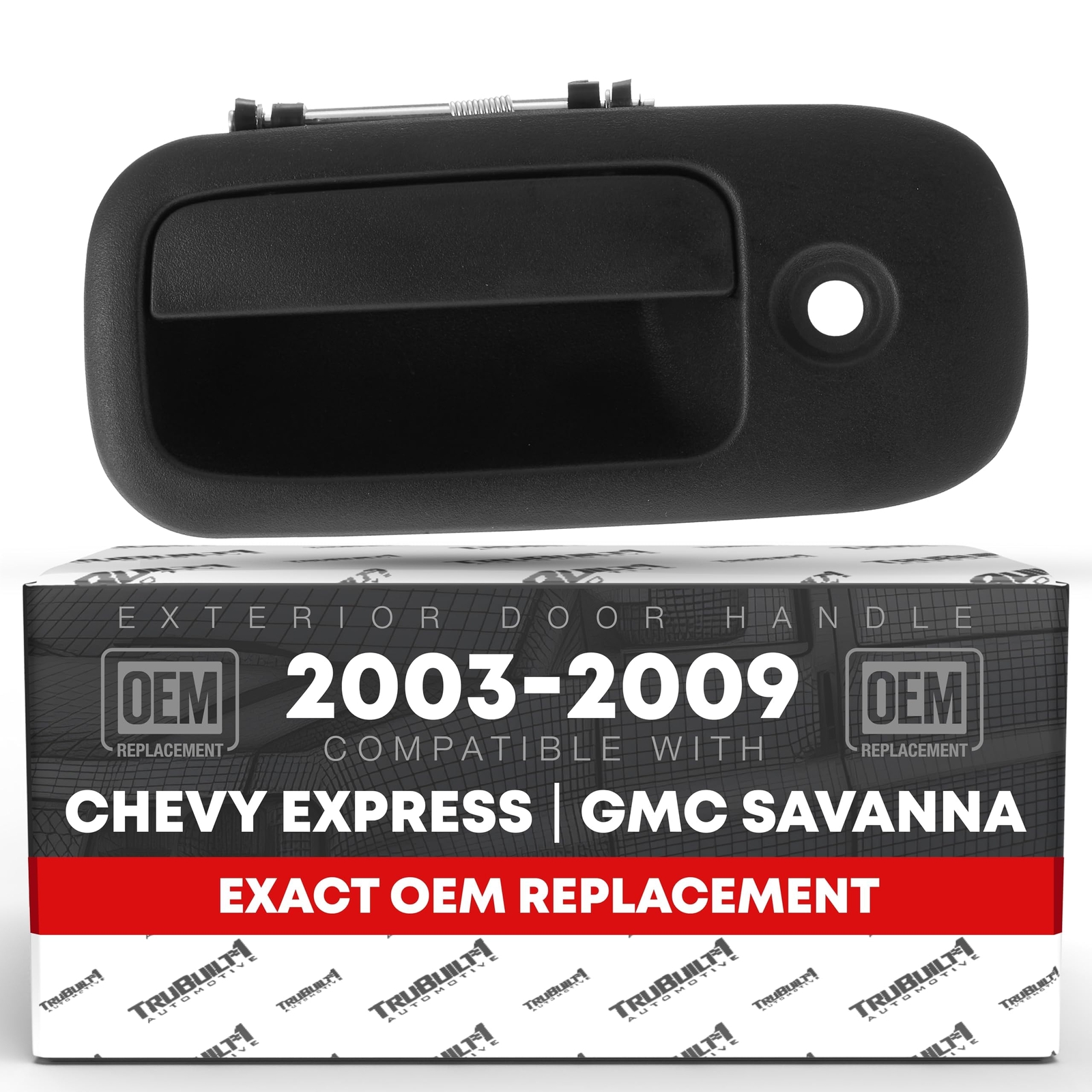 Exterior Door Handle, Driver Side for Chevrolet Express; GMC Savana - Front L...