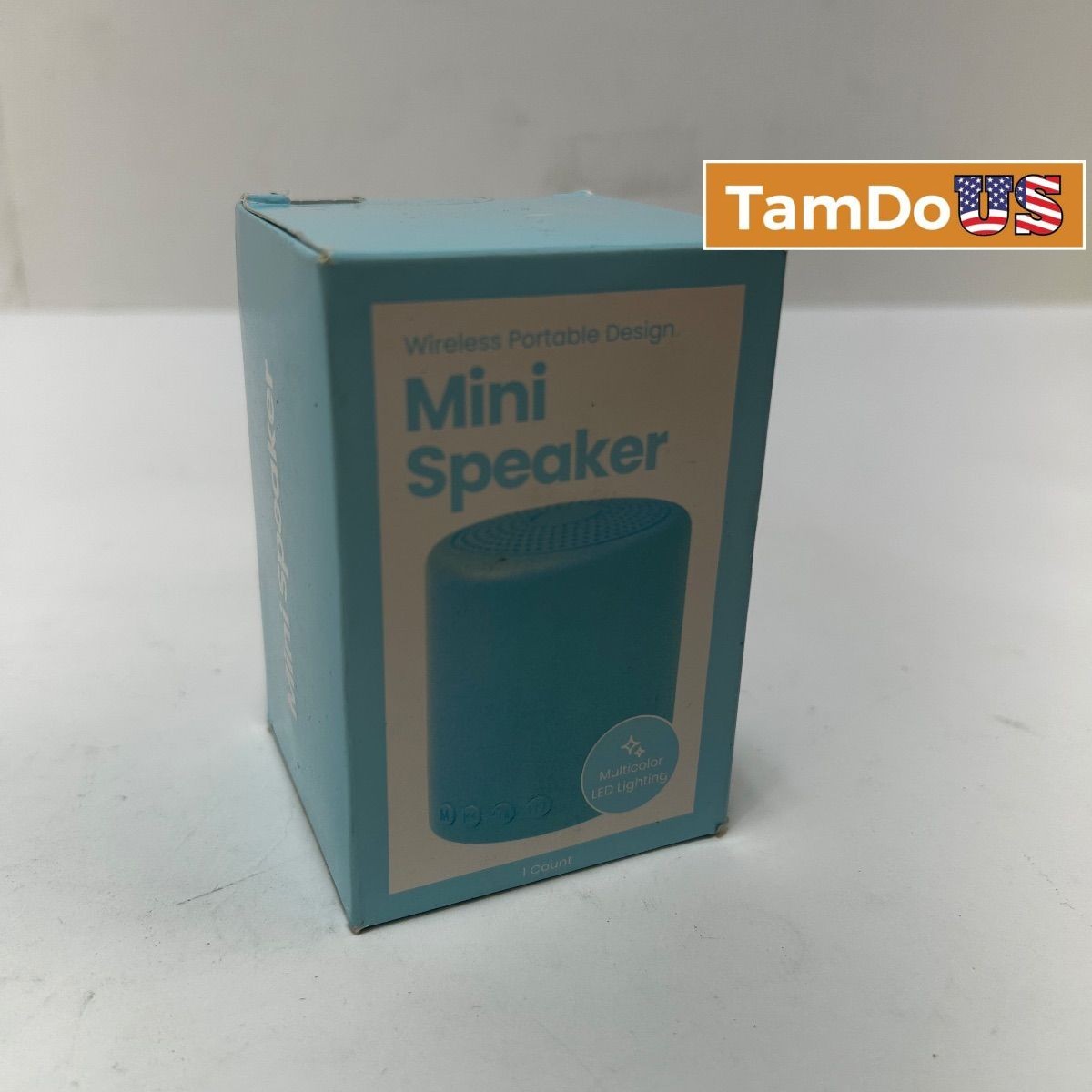Wireless Mini Bluetooth Speaker Portable w/ Multicolor LED Lighting