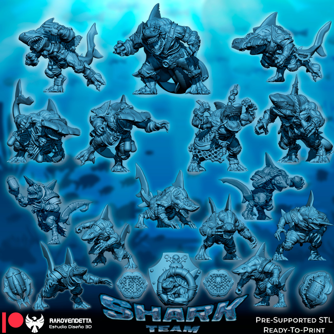 The Sharks - Fantasy Football Team by Rako Vendetta