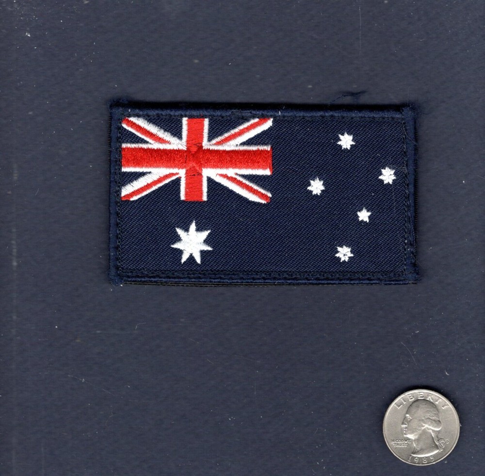 AUSTRALIA Country Flag US Navy Cruise Jacket Hat Patch +V
