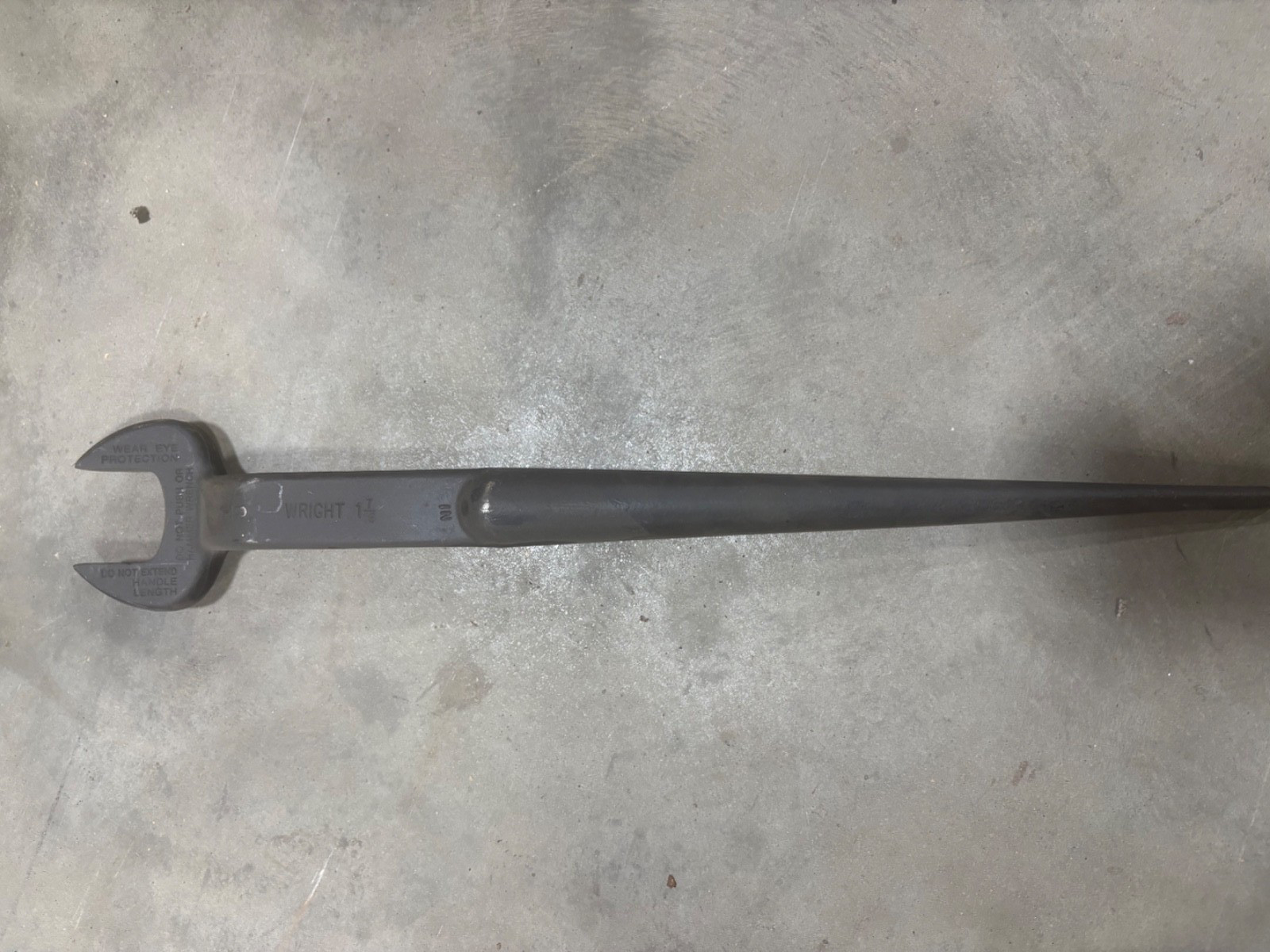 Wright 1-7/16" Offset Spud Wrench 1746 USA