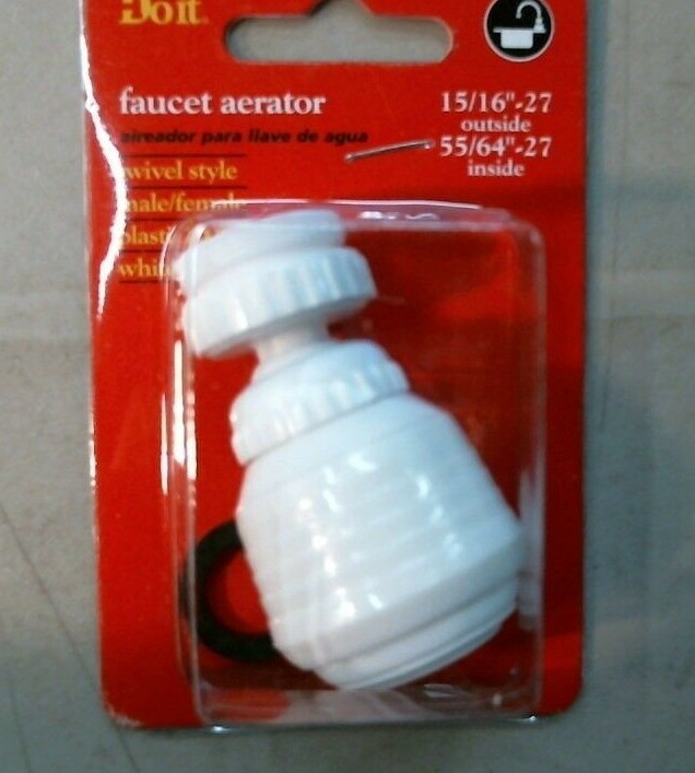 DoitBest 403398 Faucet Aerator, Swivel Style, FS