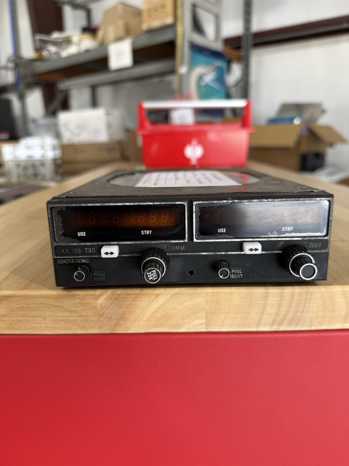 Bendix king KX155 28v Nav/com Radio with Glideslope