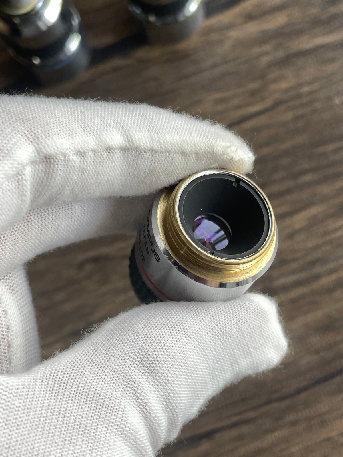 Olympus A4/20/40PO Microscope objective lens APO Finite distance