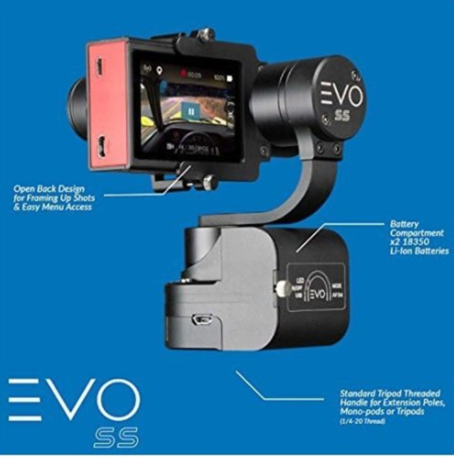 EVO Gimbals SS - Support system - motorised gimbal