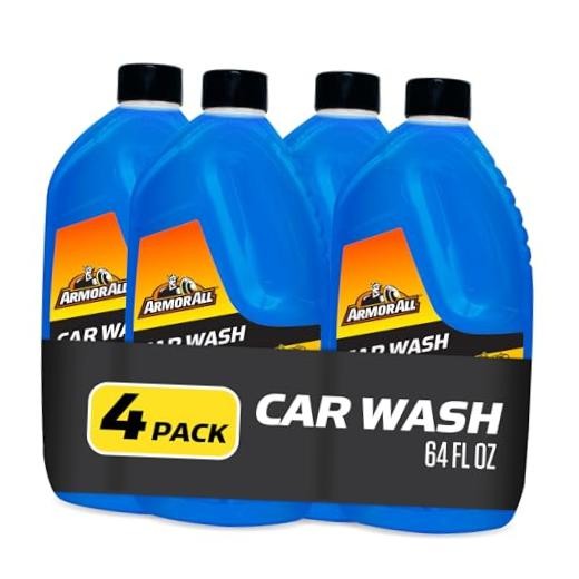 Foam Action Car Wash Soap, Cleaning Concentrate for Cars, Trucks, pack of 4