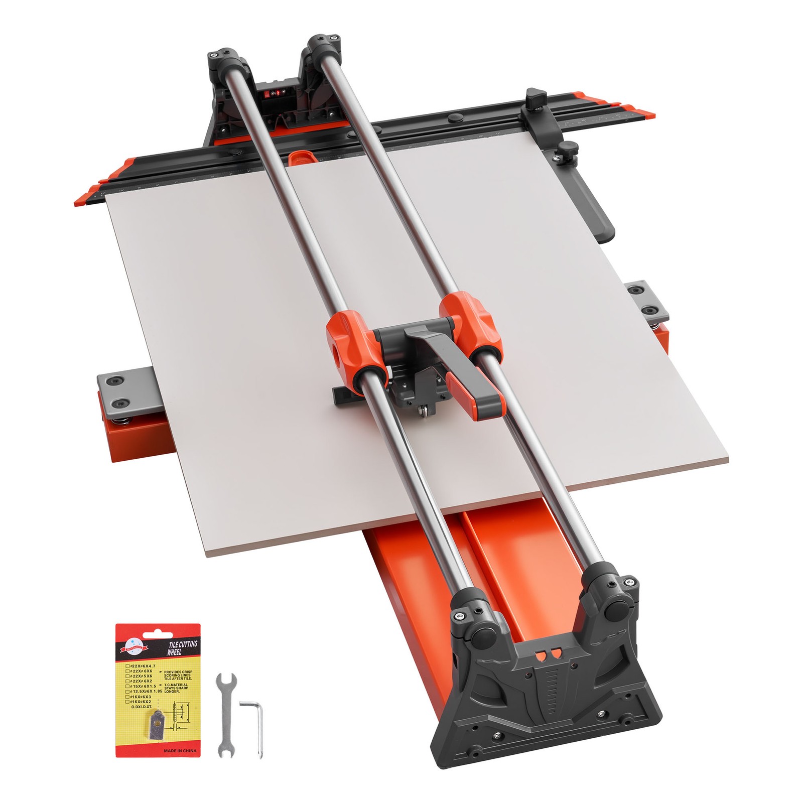 Uimoso 39.4-Inch Manual Tile Cutter with Enhanced Sliding Head and Spring Base