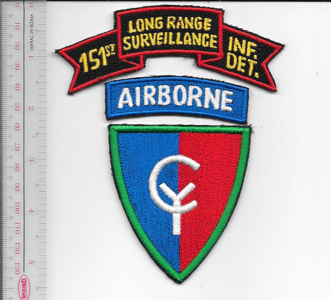 US Army Vietnam 38th Infantry Division 151st Ranger Infantry NO TARIFF