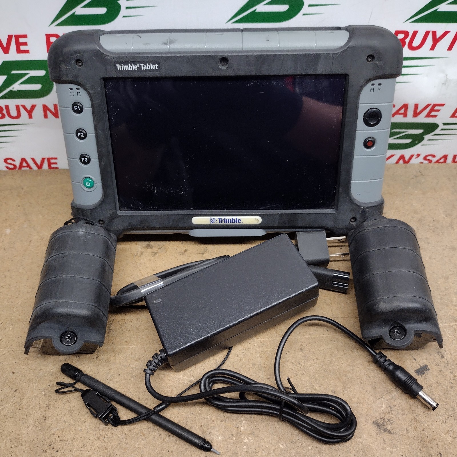 Trimble Tablet Yuma Win 7 w/ (2) Batteries (1) Stylus (1) Pwr Adptr/Chrgr - USED