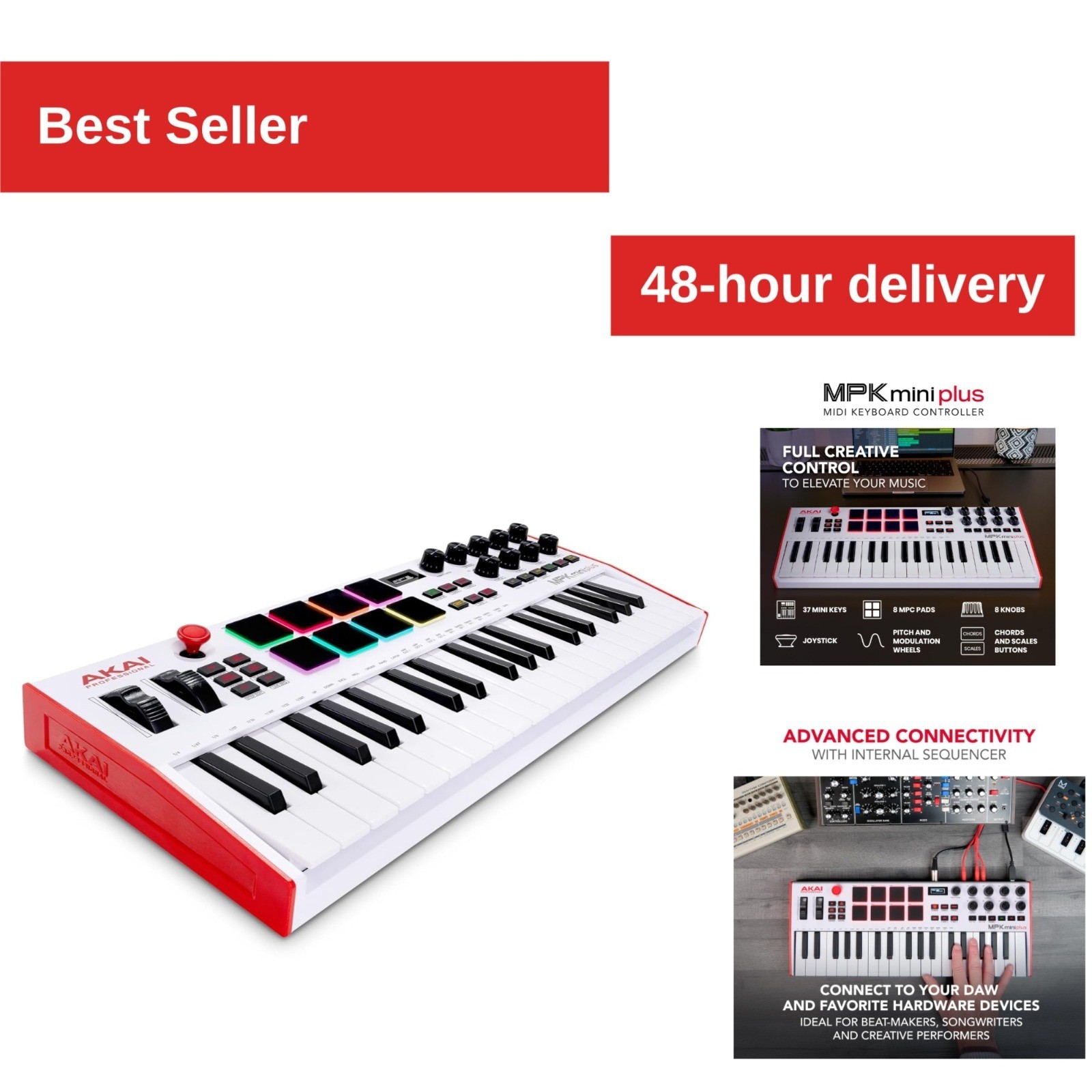 Akai Professional MPK Mini Plus 37-Key MIDI Keyboard Controller
