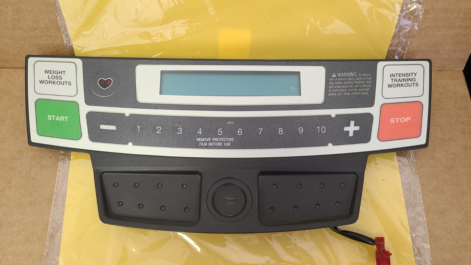 Icon Health & Fitness, Inc. Display Console Panel Electronic ETWL29609
