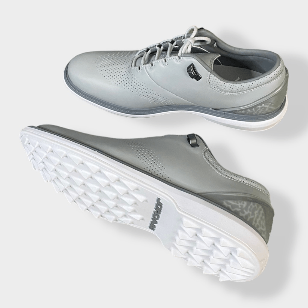 Nike Jordan ADG 4 Wolf Grey White Mens Golf Shoes Cleats DM0103-010 size 8 New