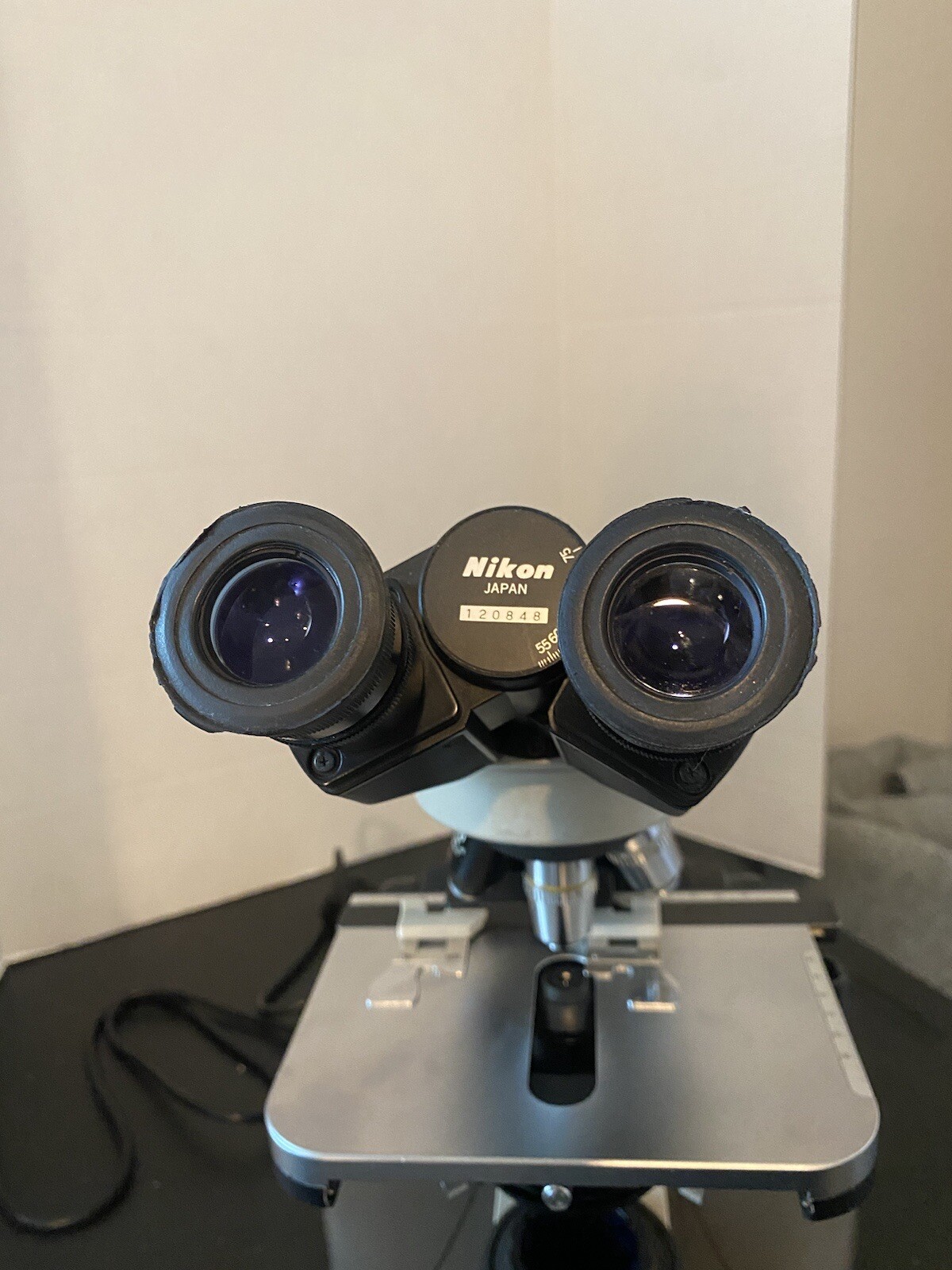 NIkon Labophot-2 Microscope 10x, 20x, 40x Objectives 1.25 Condenser