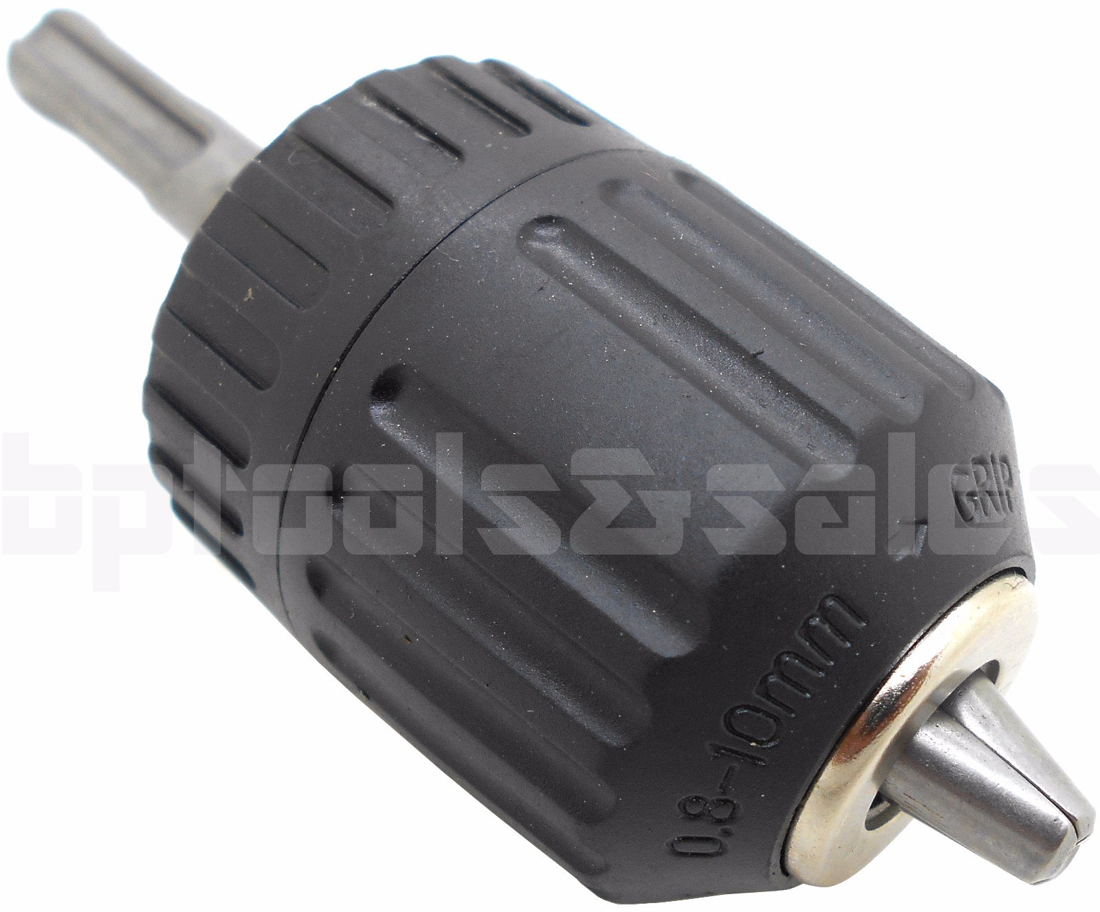 Keyless Drill/Screw Bit Chuck SDS Plus Adapter 1/32" - 3/8" Rotary Hammer Drill