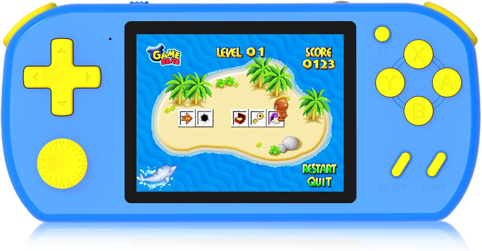 CCTU Handheld Games for Kids Preloaded 218 Retro Video Games, Portable Gaming Sy