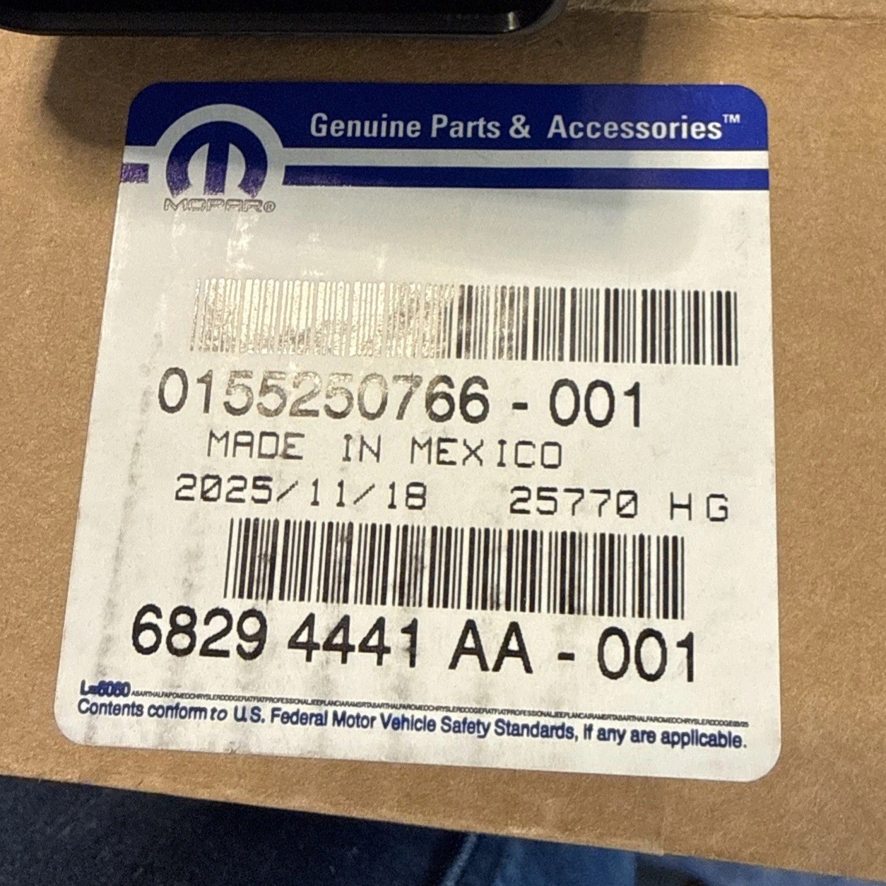 Genuine Mopar Transmission Control Module 2014-20 JEEP FIAT CHRYSLER 68294441AA