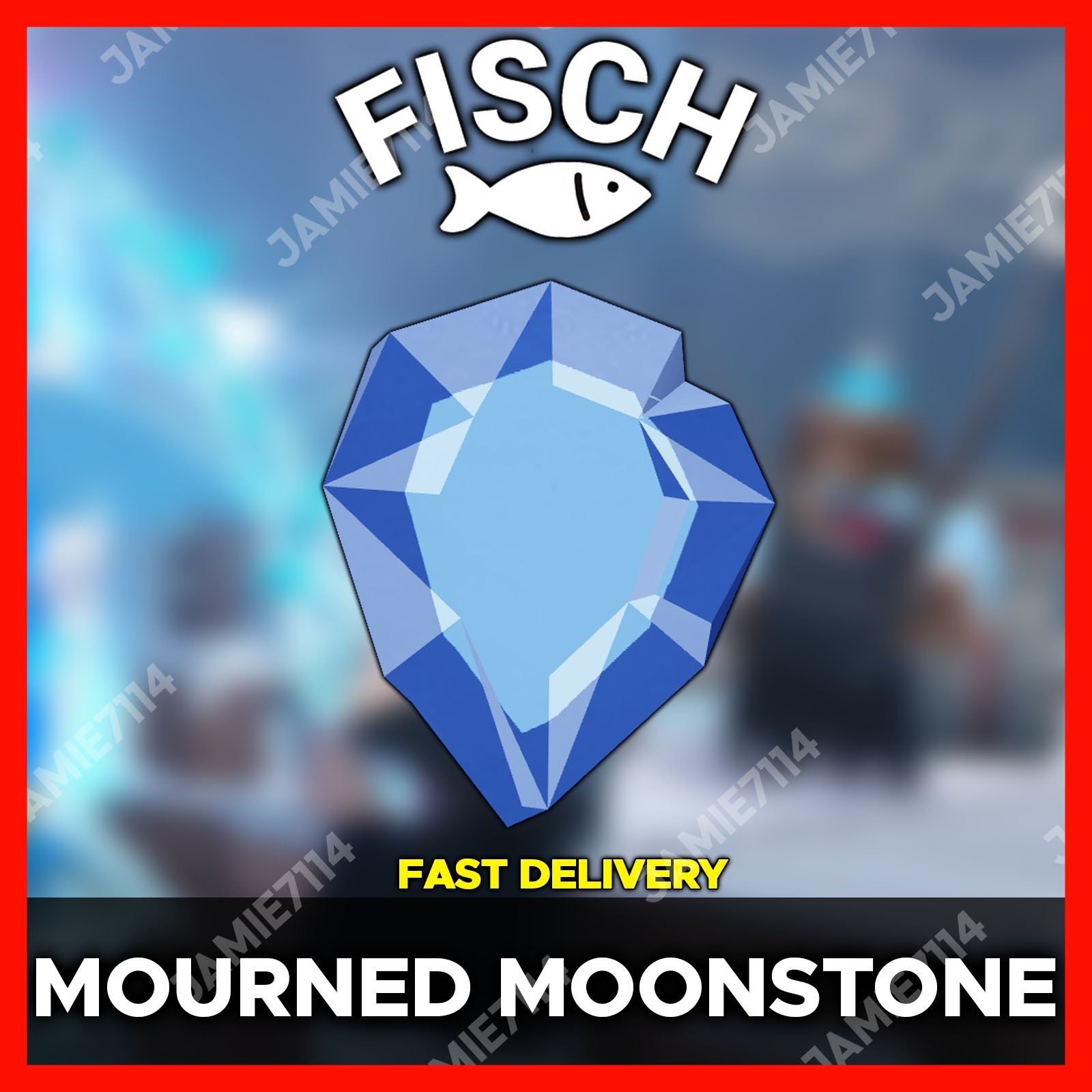 FISCH 🐟 Mourned Moonstone‼️CHEAP & FAST SERVICE ‼️