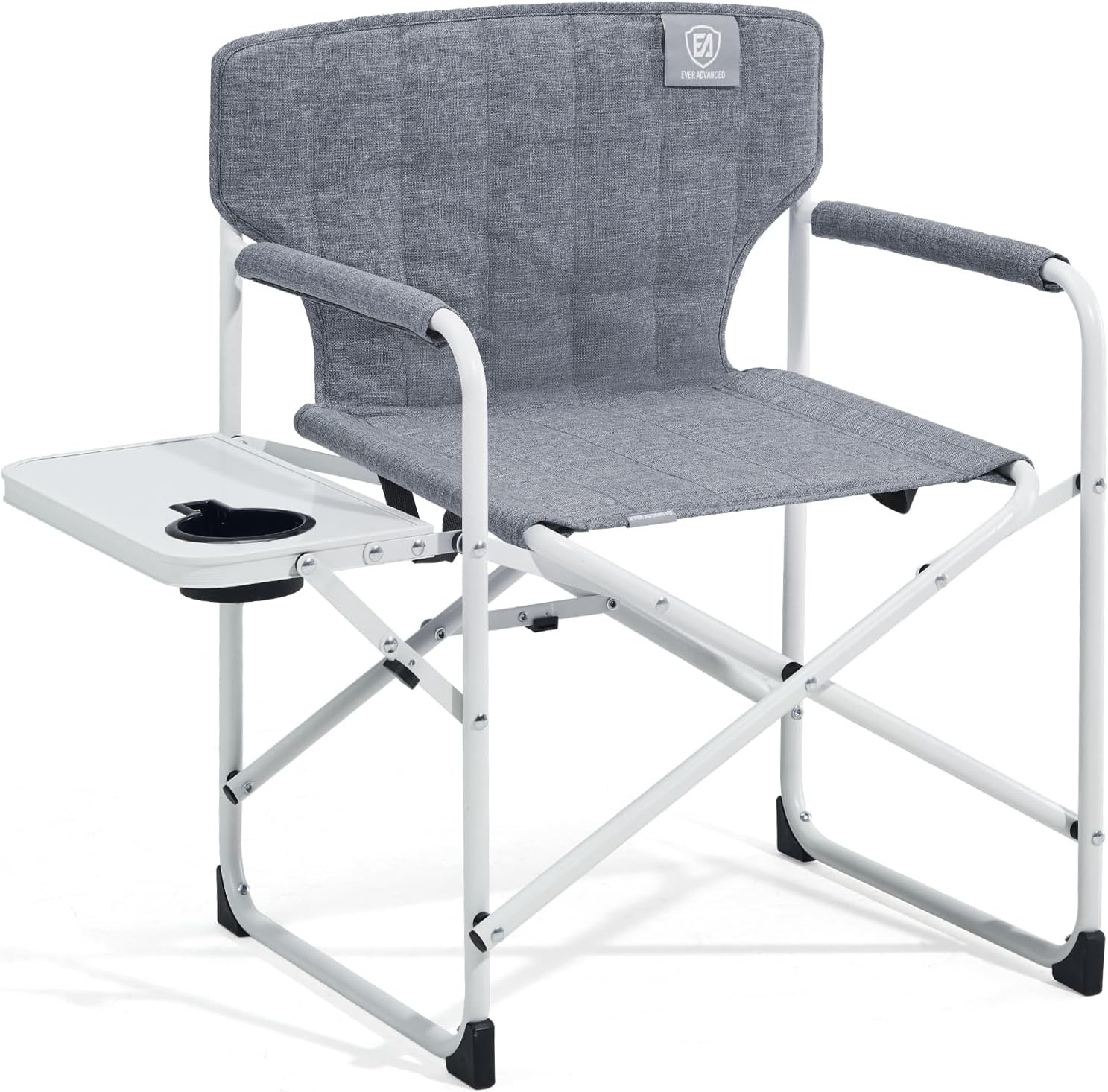Kids Directors Chair W/ Side Table Padded Kids Folding Camping Chair Outdoor