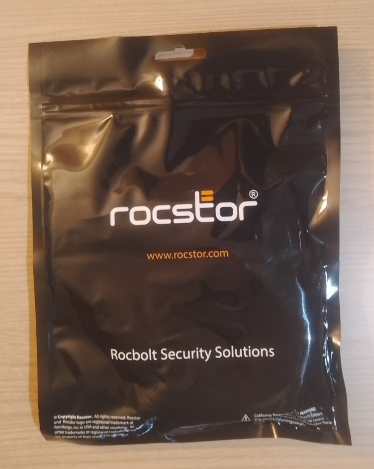 Rocbolt N19 Security Cable with (2) Key Lock - 6 ft - TAA compliant
