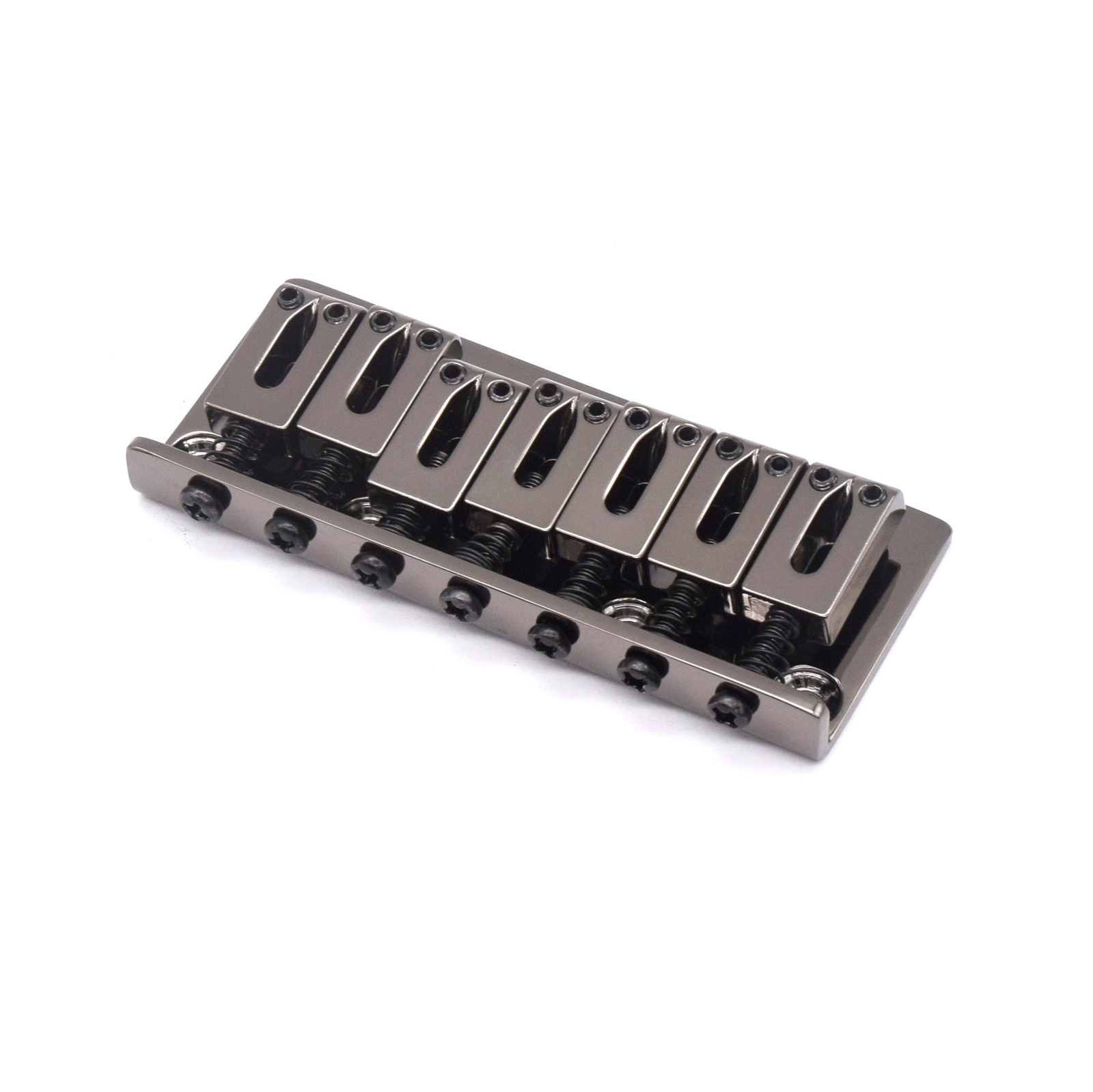 KD By AxLabs 7-String Hardtail Bridge - 10.8 mm Spacing - Black Nickel