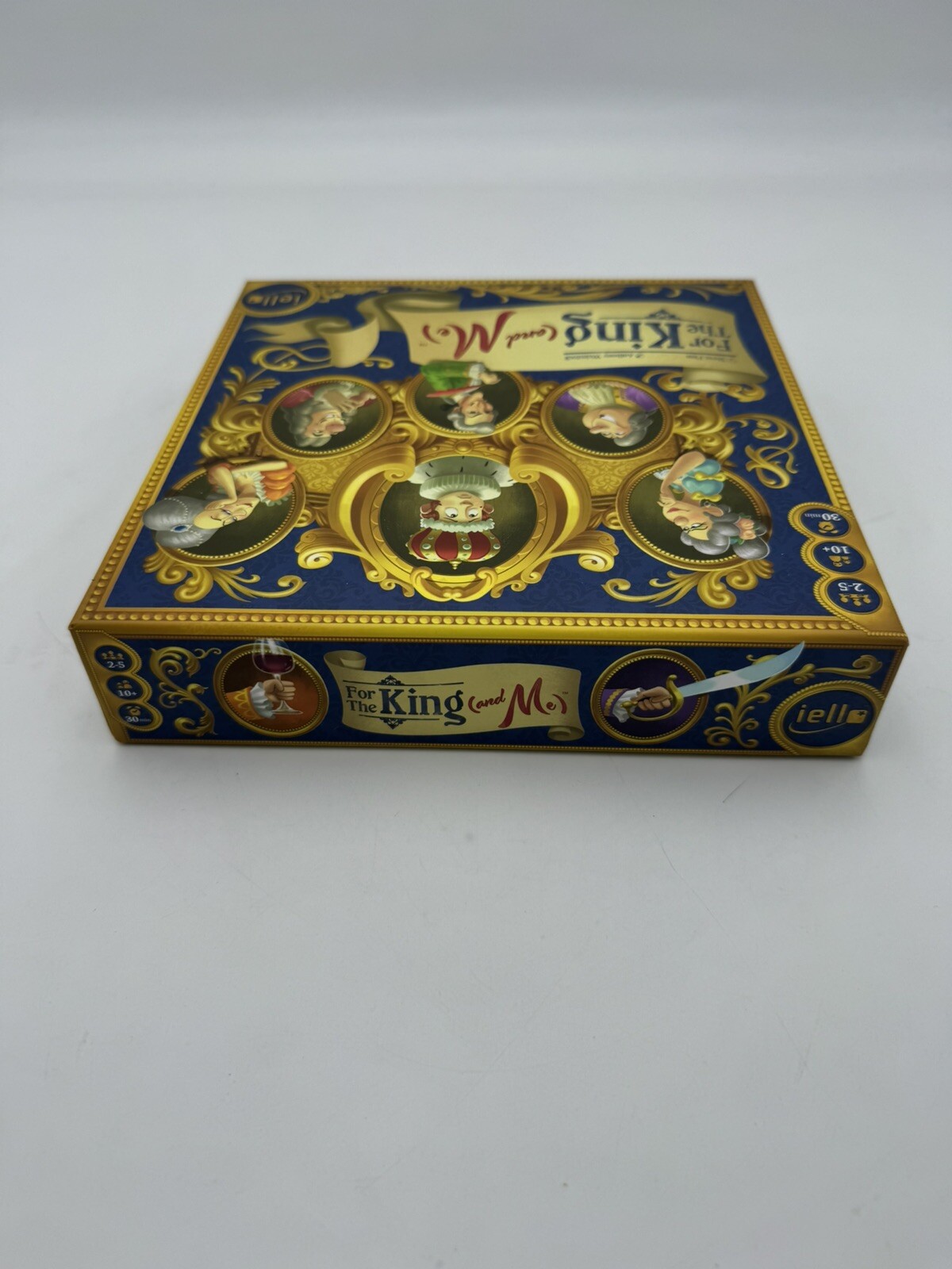For the King (and Me) Card/Board Strategy Game Mint Condition Complete
