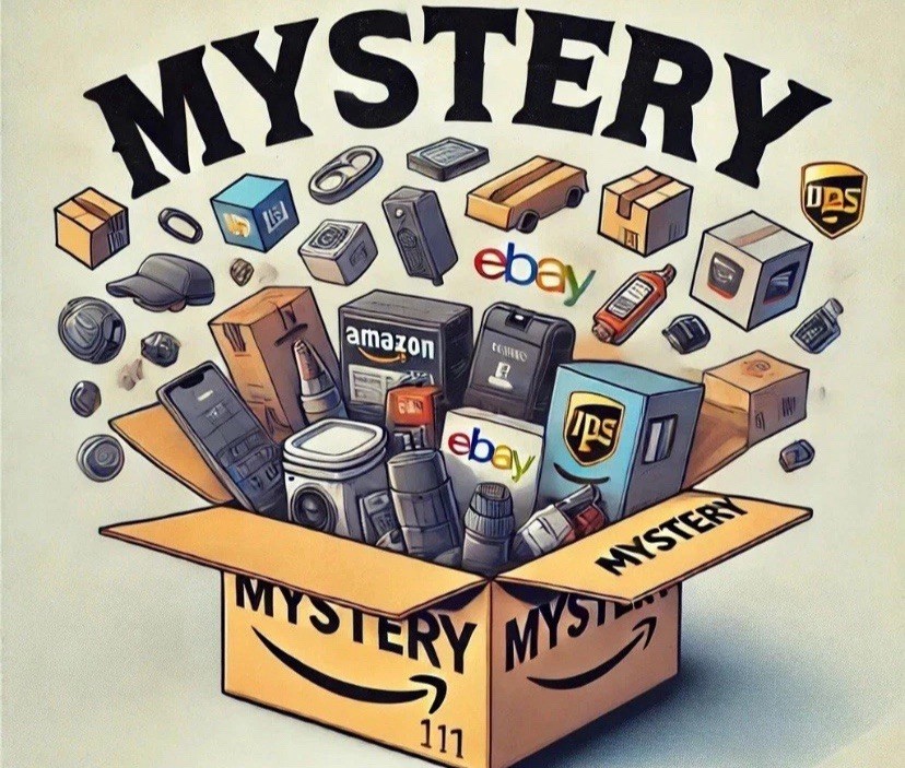 Mystery Box –PREMIUM  Unclaimed Mail, Overstock, Random Items
