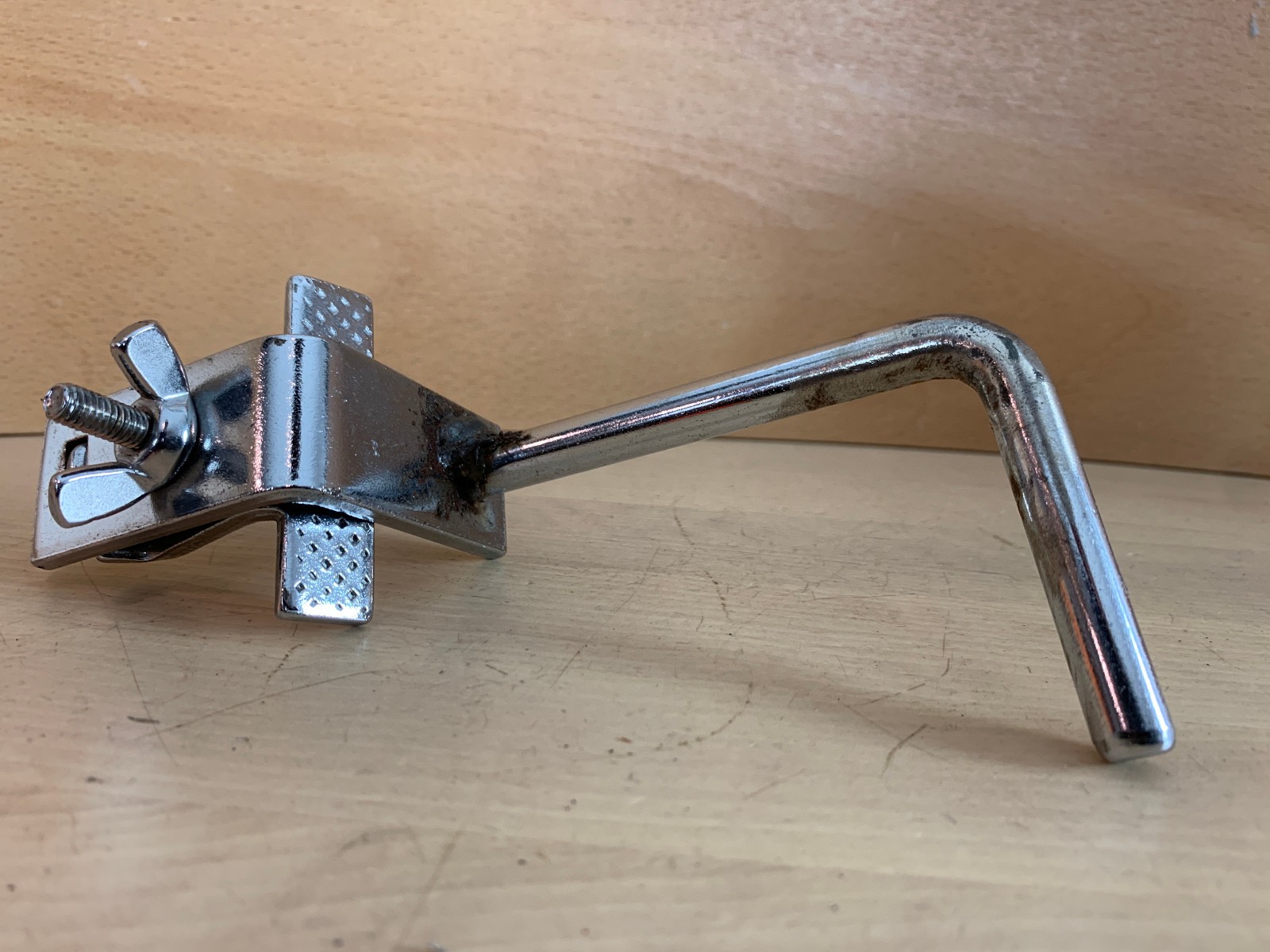 DANMAR Hoop Clamp Percussion Post Arm Mount Holder Part 90-Degree Angle - Modded
