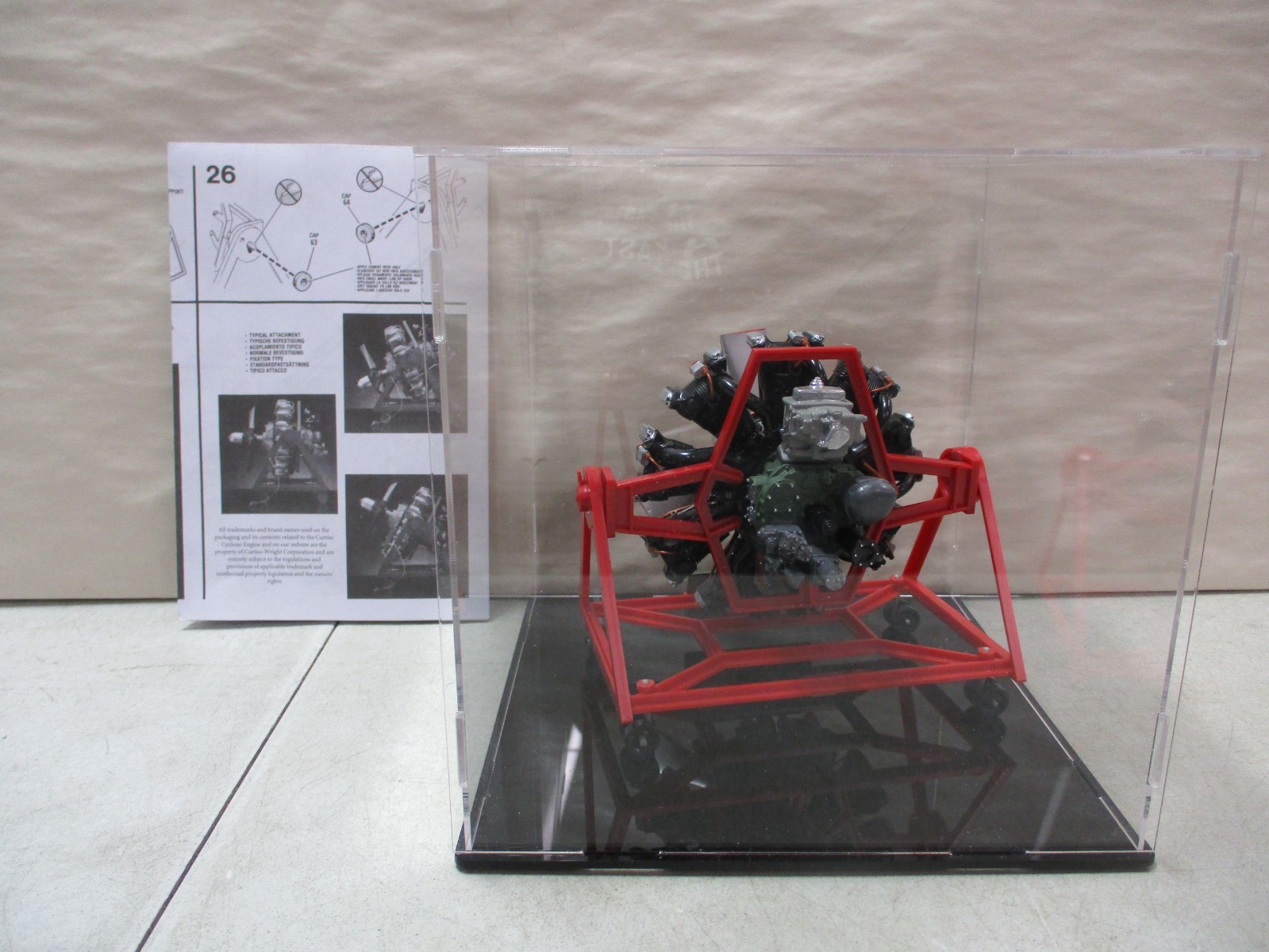 Atlantis Wright Cyclone Engine Model