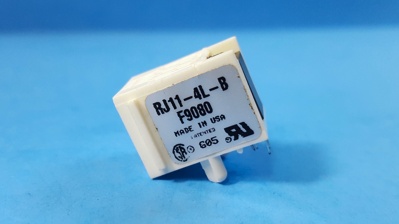 4pcs- Jack Modular Connector, RJ11-4L-B, CorCom, 6P4C, RJ11-RJ14