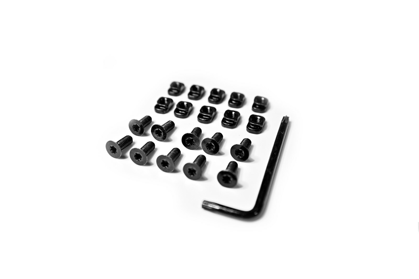 2-100 MLOK Rail Mount Screws and Nuts Metric M4mm Camming T Nut Replacement