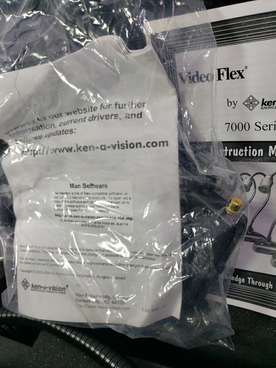 Ken-A-Vision Video Flex Presentation Camera 7000 Series