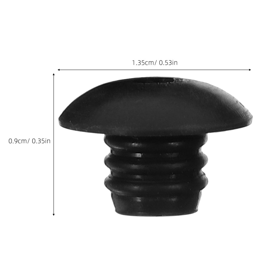 50 Pcs Pegboard Hook Lock Stoppers Organizer Accessories Black Clips
