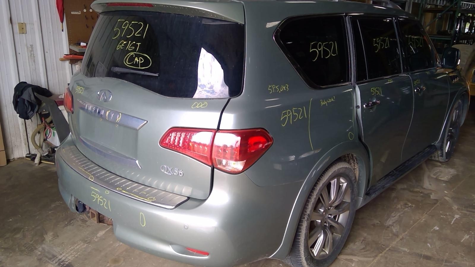 Used Floor Jack fits: 2012 Infiniti QX56 Grade A