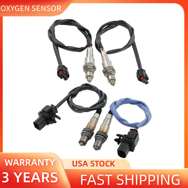 4X Upper+Down Oxygen Sensor For 2015-2020 Ford Expedition Lincoln Navigator 3.5L