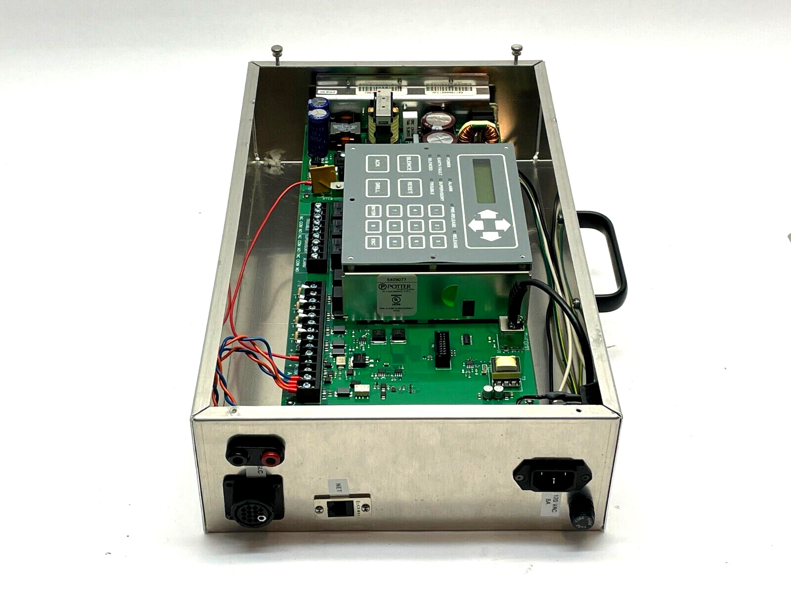 Potter Fire Alarm Control Panel Subassembly