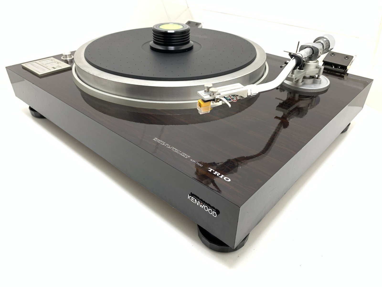 Trio Kenwood KP 700 Turntable Direct Drive Auto Lift Up Hi End Vintage Good Look