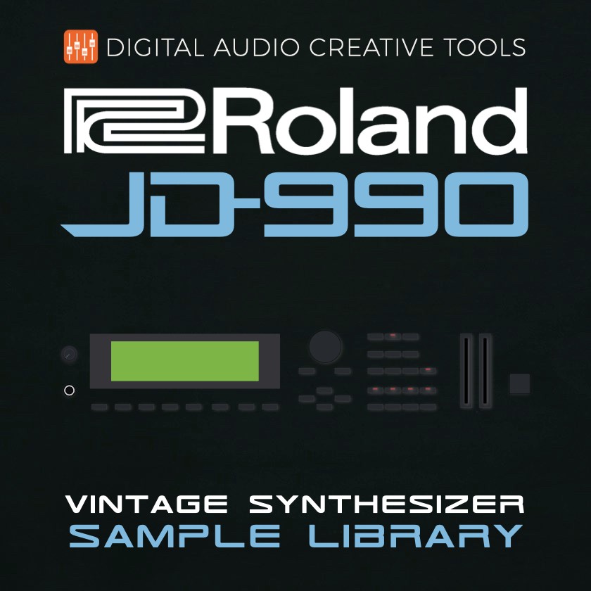 Roland JD-990 Synthesizer Sample Library 2,500 Samples Digital Download